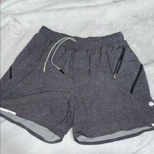 lululemon athletica Men's Charcoal Athletic Shorts